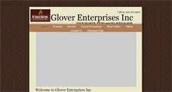 Desktop Screenshot of gloverenterprisesinc.com